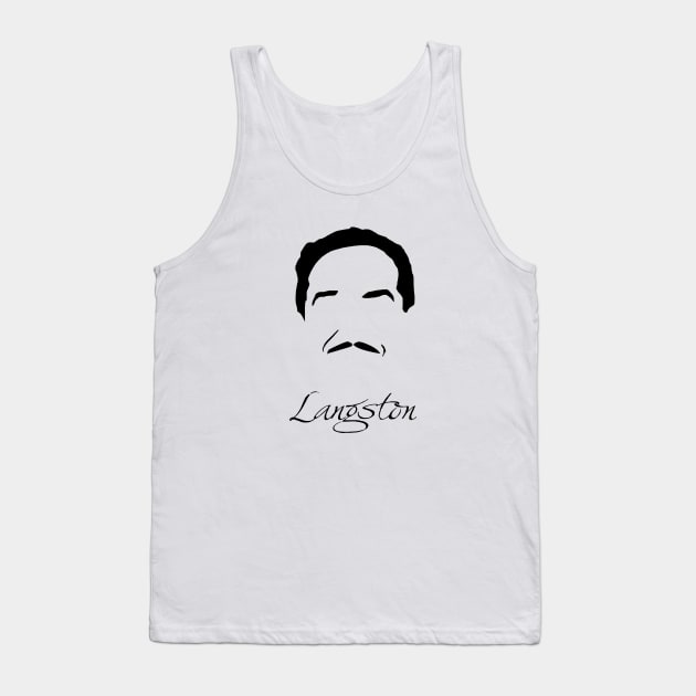 Langston Hughes Tank Top by PoetandChef